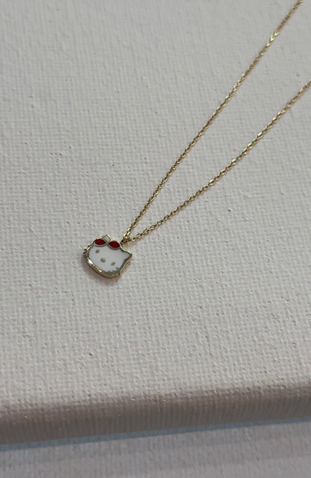 Goldkette-„Hello Kitty“