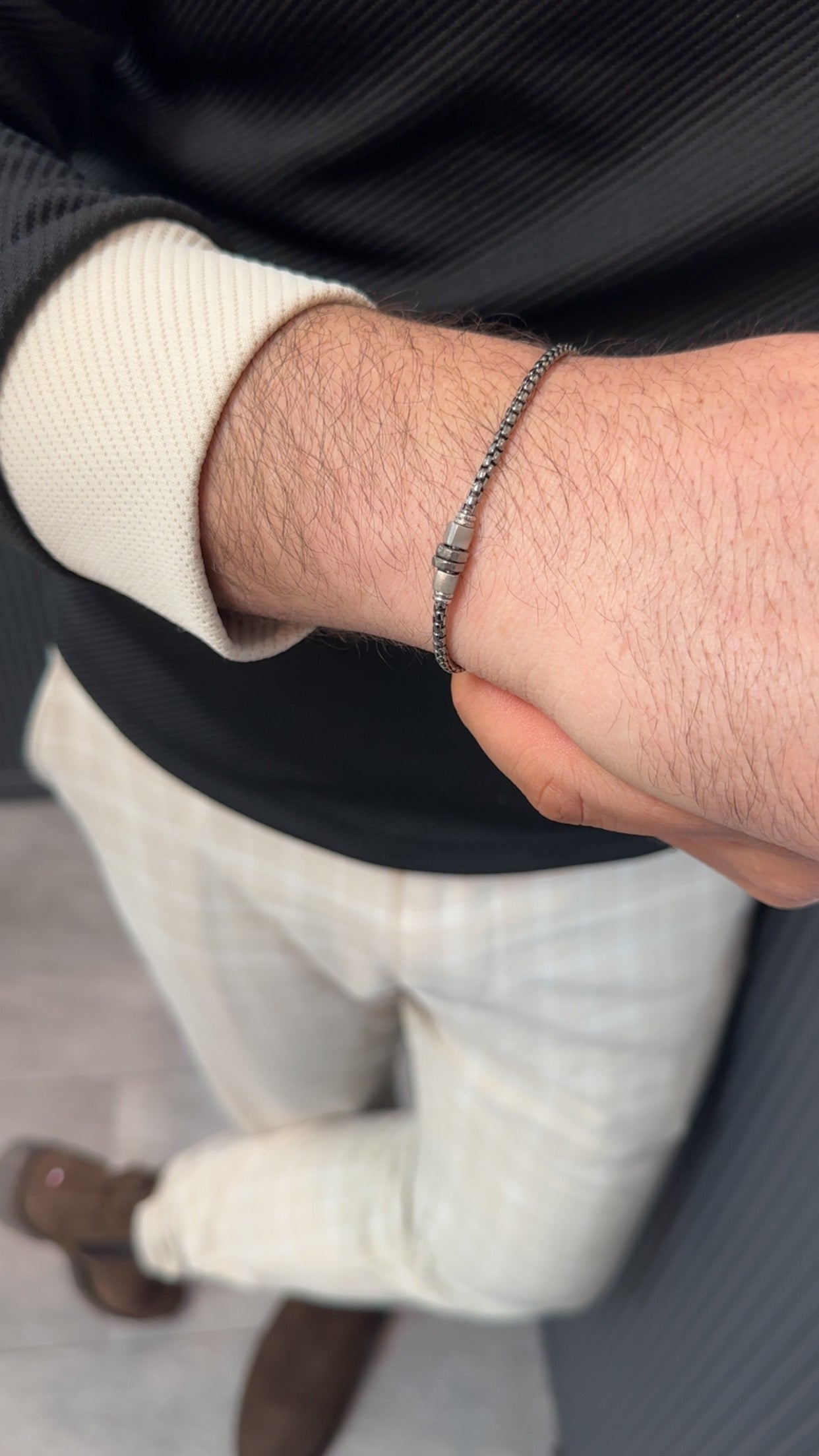 Silberarmband-Silver