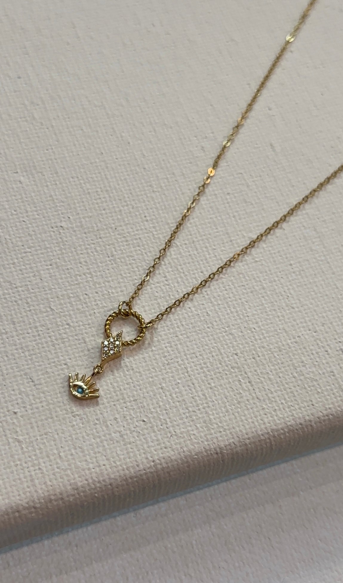 Goldkette-„Eye“
