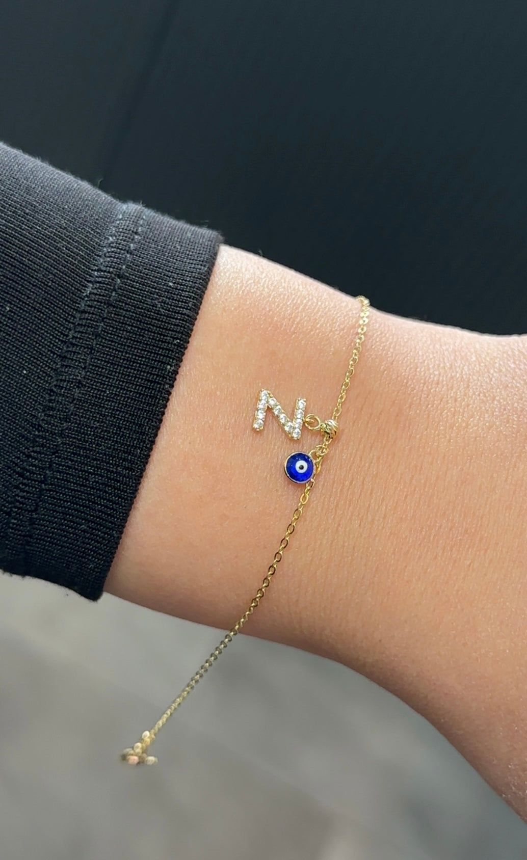 Goldarmband- „Z🧿“