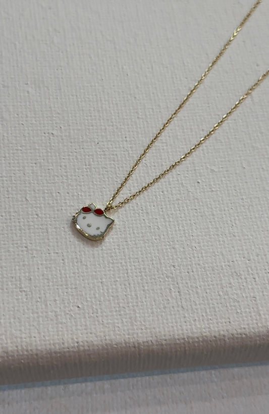 Goldkette-„Hello Kitty“
