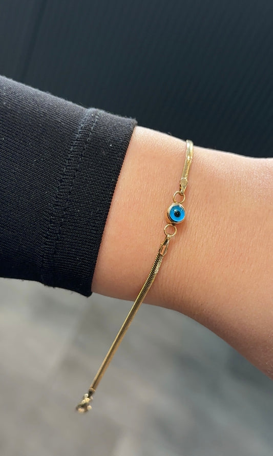 Goldarmband-Simple Eye