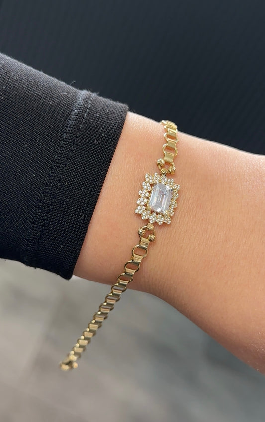 Goldarmband-big Baget