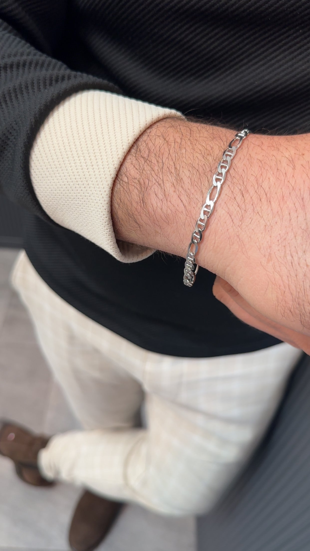 Silberarmband-Simply