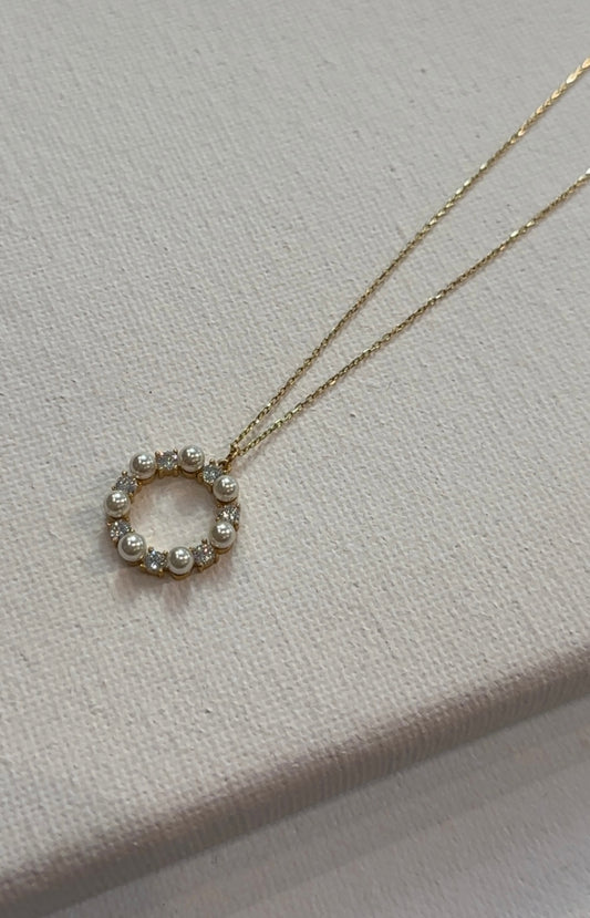 Goldkette-Perle