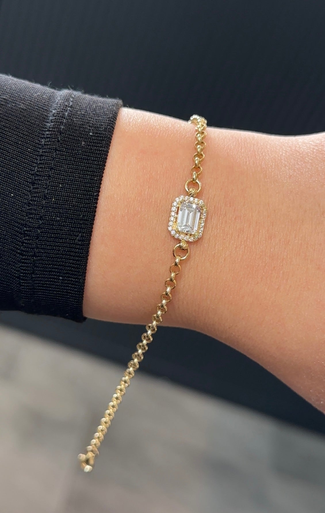 Goldarmband-classic Baget