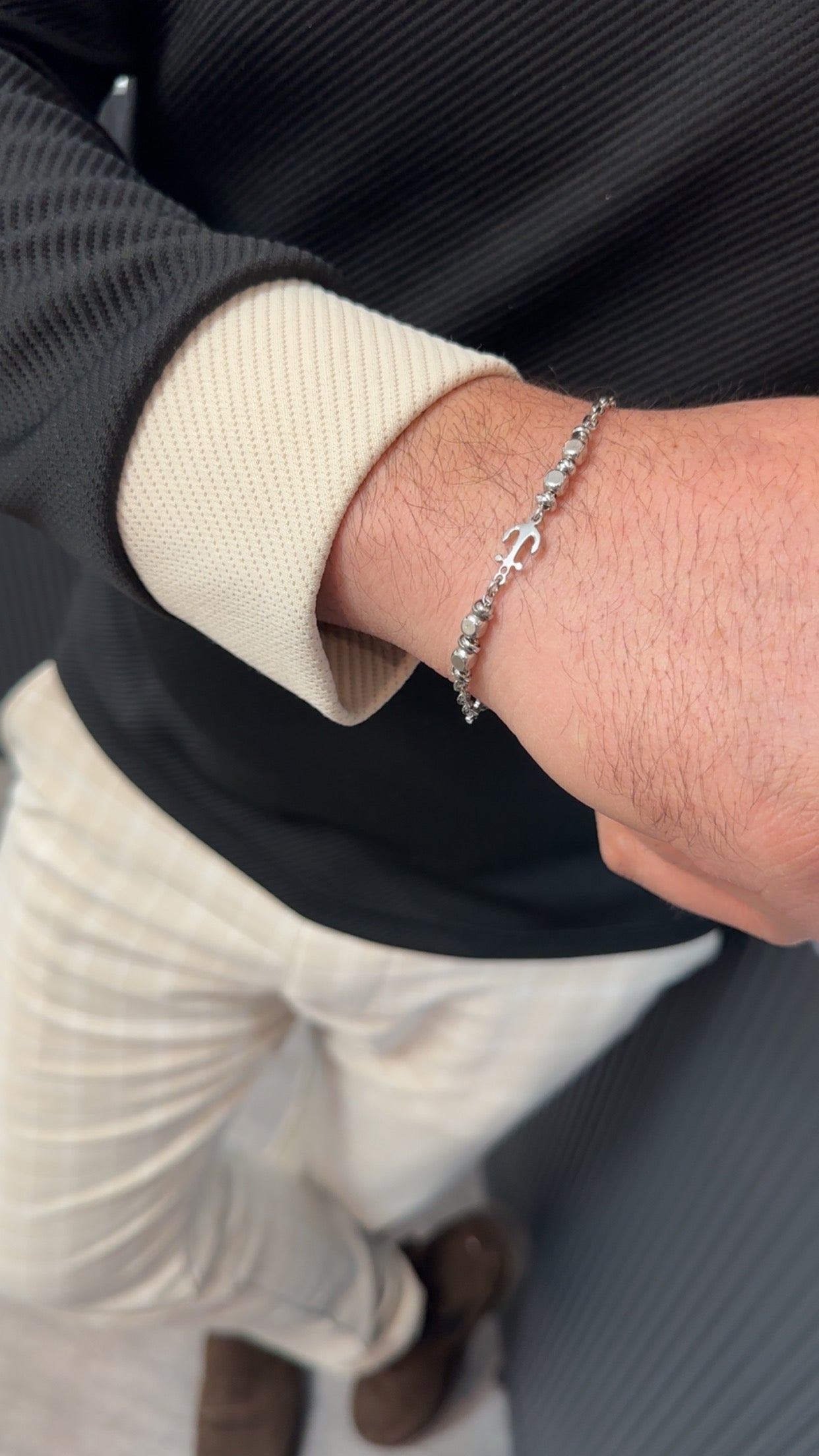 Silberarmband-⚓️