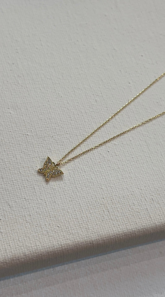Goldkette-„Butterfly“